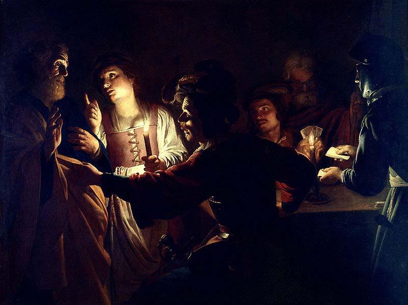 Gerard van Honthorst The Denial of St Peter